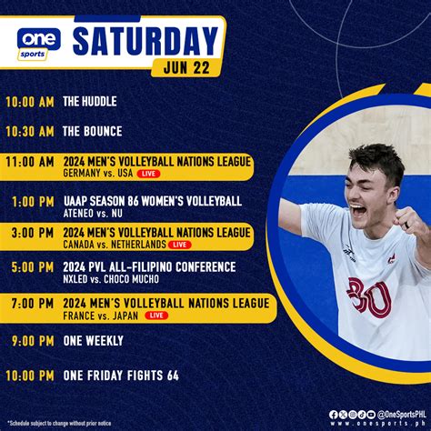 Volleyball Nations League 2024: Full schedule and how to watch live.